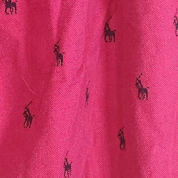 POLO‎ RALPH LAUREN Mens Ditzy Horse Logo Sleep Pants Size XL Cotton Flannel PJs - Picture 2 of 9